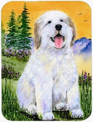 SS8469LCB 12 x 15 in. Great Pyrenees Glass Cutting Board