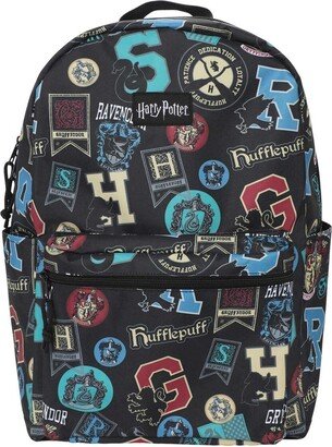 Men's and Women's Harry Potter House Crest and Banners Aop Backpack