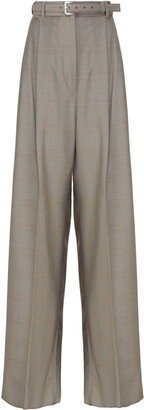 Belted Straight Leg Trousers-AA