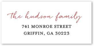 Address Labels: Signature Gallery Address Label, White, Address Label, Matte