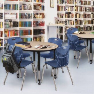 Regency Seating Kee 36 Round Height Adjustable Classroom Table
