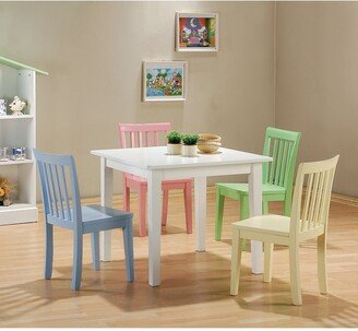 Furniture Rory Multi Color 5-piece Dining Set