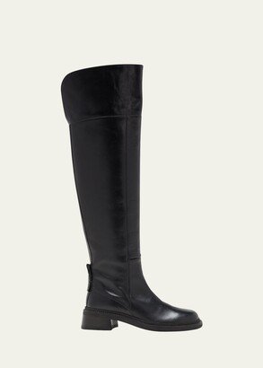 Bonni Leather Over-The-Knee Boots-AA