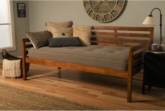 Copper Grove Kutaisi Daybed with Linen Stone Mattress