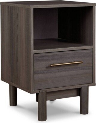 Brymont Nightstand Black/Gray