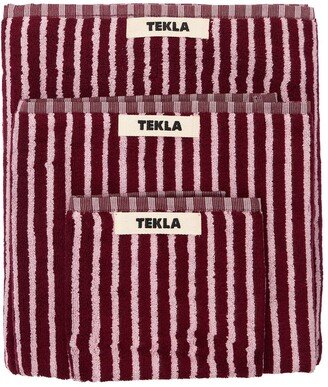 Set of 3 organic cotton towels-AE