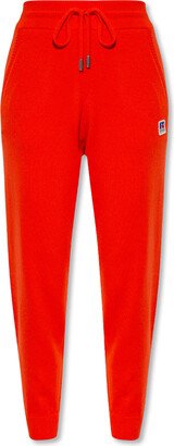 BOSS X Russell Athletic Wool Trousers - Orange