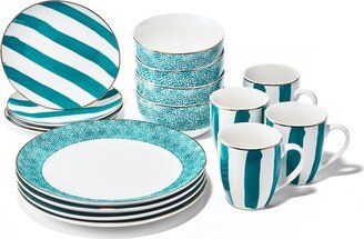 Juillet Dinnerware Set, 16 Piece