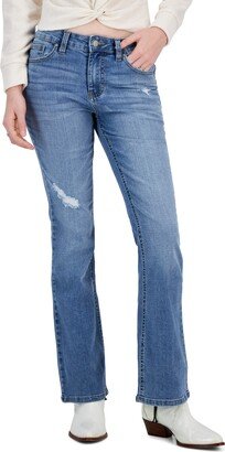 Juniors' Mid-Rise Bootcut Jeans