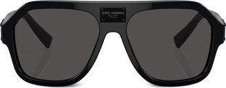 Square Frame Sunglasses-DK