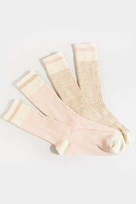 Anya Two Tone Sock Set