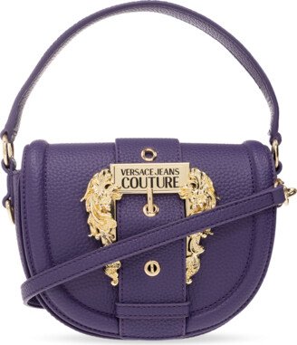 Shoulder Bag With Logo - Purple