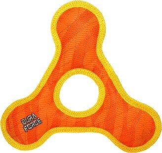 DuraForce TriangleRing Tiger Orange-Yellow, Dog Toy