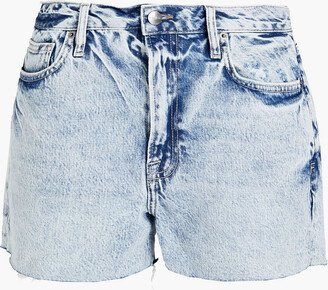 Le Simone distressed denim shorts