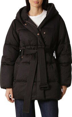 Hooded Puffer Coat-AB