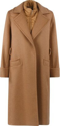 Double-layered Buttoned Coat