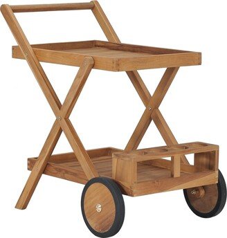 Tea Trolley Solid Teak Wood