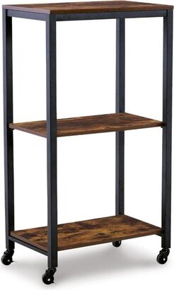 Bevinfield Bar Cart - Brown, Black