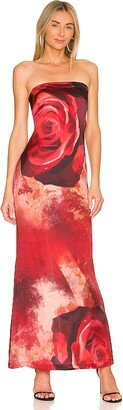 Tube Silk Gown