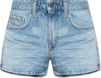 ‘DE-YUBA’ Denim Shorts - Blue