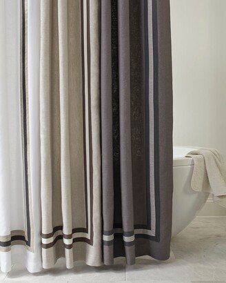 Torino Linen Shower Curtain, 72x72