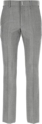 Slim-Fit Tailored Trousers-AF