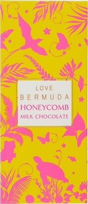 Love Bermuda Milk Chocolate Honeycomb Bar 80g