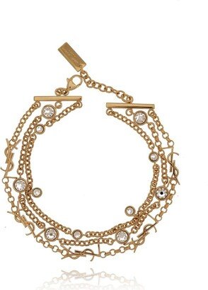 Cassandre Logo Plaque Bracelet-AA