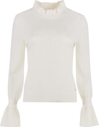 Ribbed Cashmere And Wool Sweater