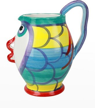 Pesci Colorati Figural Large Pitcher