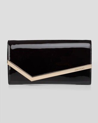 Emmie Patent Leather Clutch Bag