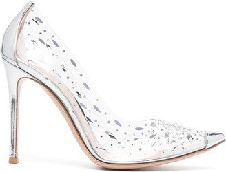 Halley 105mm crystal-embellished pumps