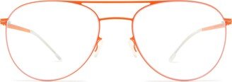 Niken Daylily Orange Glasses