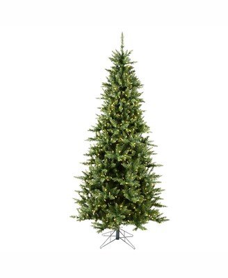 6.5' Camdon Fir Slim Artificial Christmas Tree with 550 Warm White Led Lights