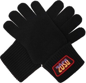 Logo Patch Gloves