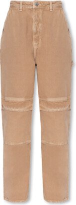 ‘Cargo’ Jeans - Brown