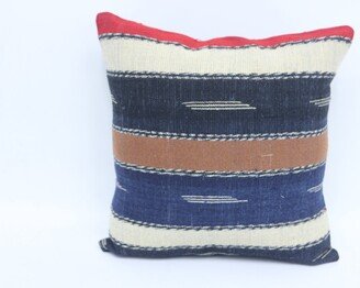 Home Decor Pillow, Throw Pillow Covers, Personalized Blue Striped Cover, Bench 7133