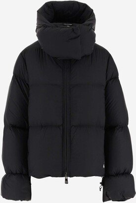 Short Nylon Down Jacket