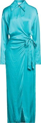 CINQRUE Maxi Dress Turquoise