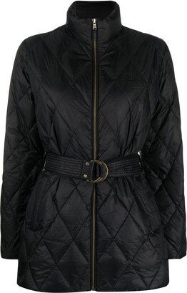 Belted Quilted Jacket