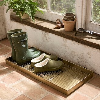 Boot Tray with Interior Grate-AA