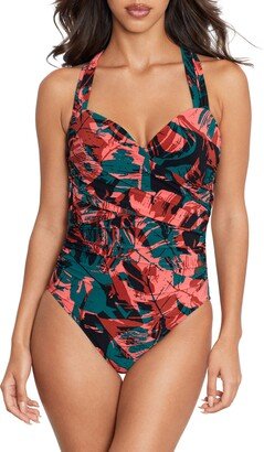 Livin' Nico Ruched One-Piece Swimsuit