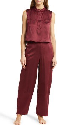 Washable Silk Sleeveless Pajamas