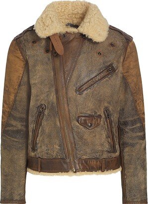 Icelandic Leather Biker Jacket