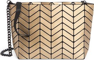 PATRIZIA LUCA Chevron Convertible Clutch