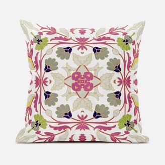 Amrita Sen Designs Amrita Sen Venetian Flower Paisley Duo Indoor Outdoor Pillow-AA