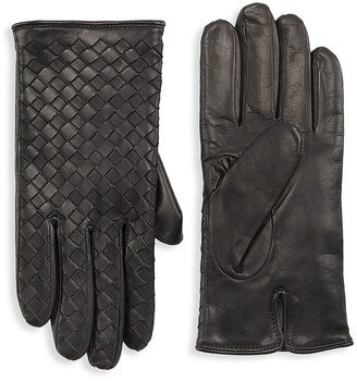 COLLECTION Woven Nappa Leather Gloves