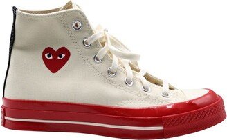 X Comme des Garçons Play Chuck 70 High Top Sneakers