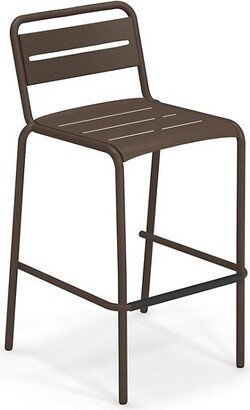 Star Outdoor Stacking Barstool Set of 4