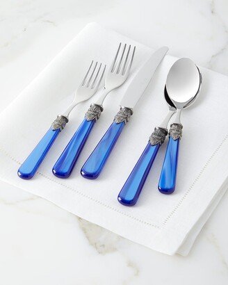 Napoleon Pearl Blue 20-Piece Flatware Set